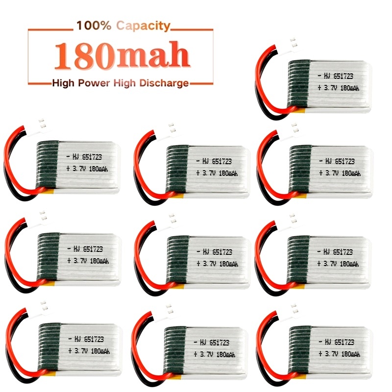 Rc Helicopter Coaxial - Für JJRC H8 Mini 3,7V 180mAh