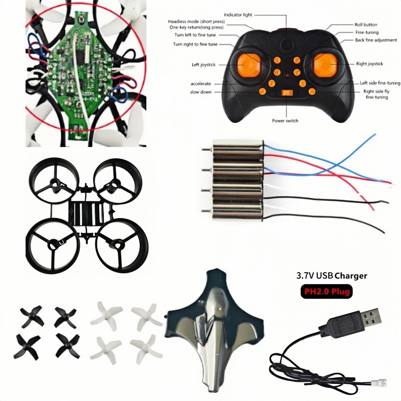 Komplettes DIY-Drohnen-Kit 2.4 – Rc Helicopter Tool Kit Bewertung und Preis