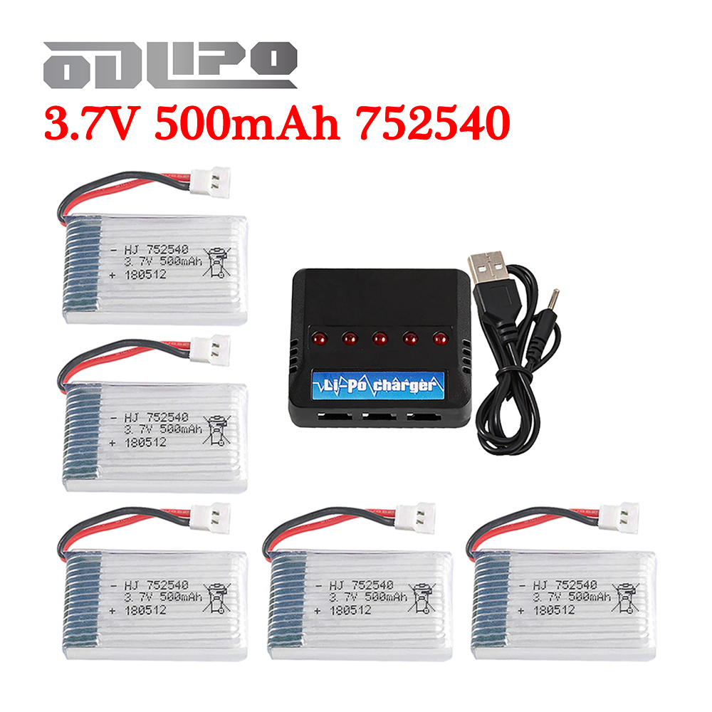 H31 Akku 3,7V 500mAh 752540    – Rc Helicopter Coaxial Bewertung und Preis